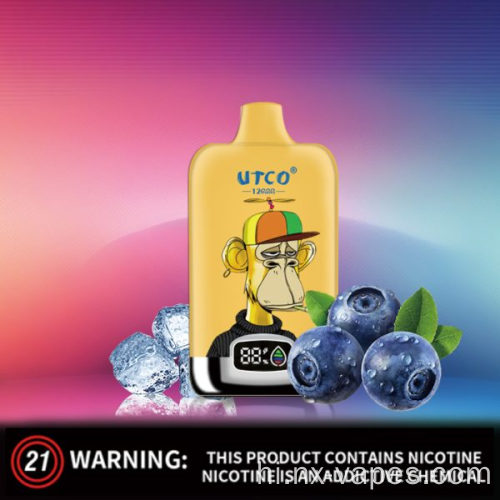 UTCO डिजिटल बॉक्स 12000 पफ डिस्पोजेबल वप मूल्य